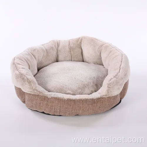 Blue Removed Soft Snuggle Cat Pet Bed